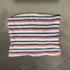 Abercrombie & Fitch Striped tube top (size XS)